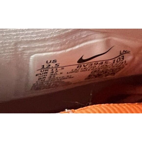 Nike Alpha Menace Pro 2 MID Football Cleat Team Orange/White Men 12.5 BV3945-103 - Picture 10 of 10